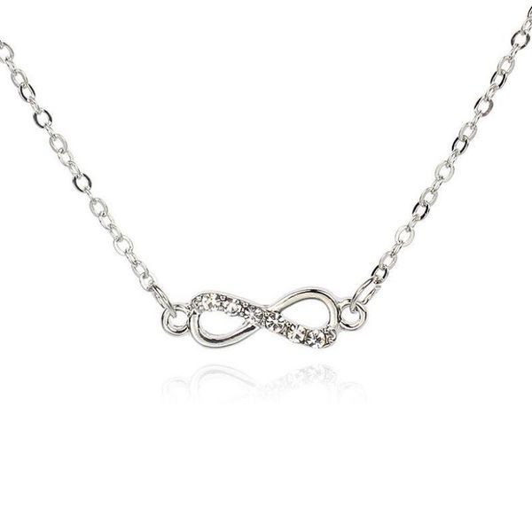 pendant necklaces tiny trendy crystal letter 8 infinity necklace simple link chain for women fashion minimalist jewelry gift, Silver
pendant necklaces tiny trendy crystal letter 8 infinity necklace simple link chain for women fashion minimalist jewelry gift, Silver