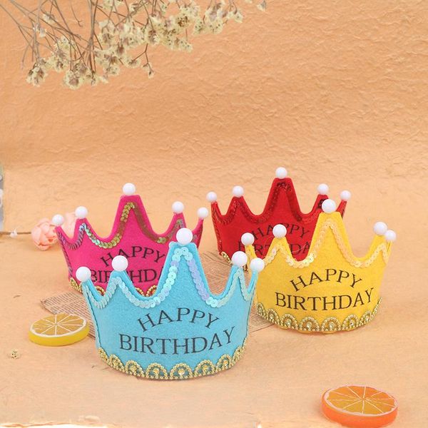 party hats 1pc led flashing happy birthday hat crown toys for decoration kids adult
party hats 1pc led flashing happy birthday hat crown toys for decoration kids adult