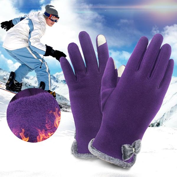 cycling gloves women men touch screen winter autumn warm wrist mittens driving ski windproof glove, Black
cycling gloves women men touch screen winter autumn warm wrist mittens driving ski windproof glove, Black