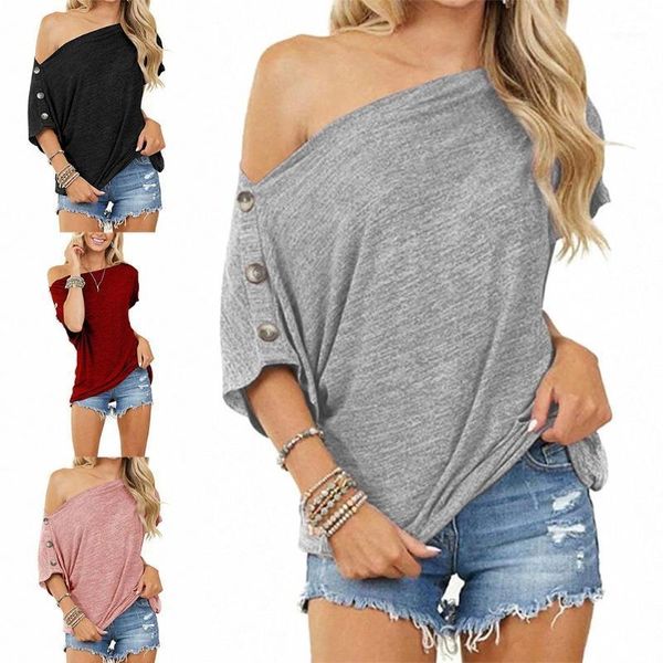 women's t-shirt women girls short sleeve off the shoulder loose pullover summer casual tee shirts, White
women's t-shirt women girls short sleeve off the shoulder loose pullover summer casual tee shirts, White