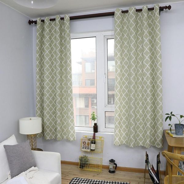 curtain & drapes 55 * 85 finished geometric diamond green cotton blended bay window bedroom balcony semi shading drilling
curtain & drapes 55 * 85 finished geometric diamond green cotton blended bay window bedroom balcony semi shading drilling
