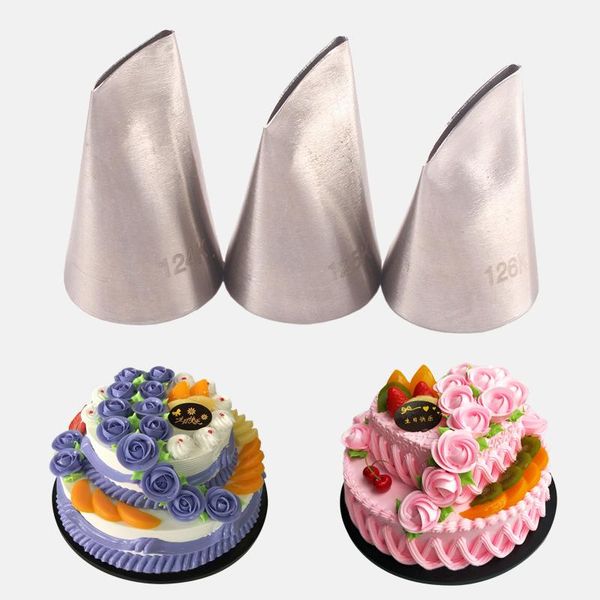 baking & pastry tools 3 pcs rose nozzle stainless steel set diy icing piping tips cupcake cake decorating dessert decoration decorators
baking & pastry tools 3 pcs rose nozzle stainless steel set diy icing piping tips cupcake cake decorating dessert decoration decorators