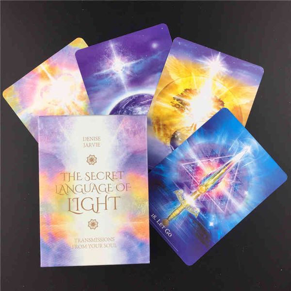 hay house the secret language of light tarot card english deck and guidebook table game magical divination dixit sale_602v
hay house the secret language of light tarot card english deck and guidebook table game magical divination dixit sale_602v