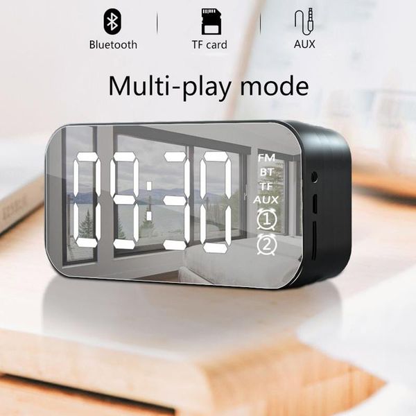 other clocks & accessories hifi bluetooth speaker led mirror screen alarm mobile phone subwoofer watch table digital clock despertador mp3 t
other clocks & accessories hifi bluetooth speaker led mirror screen alarm mobile phone subwoofer watch table digital clock despertador mp3 t