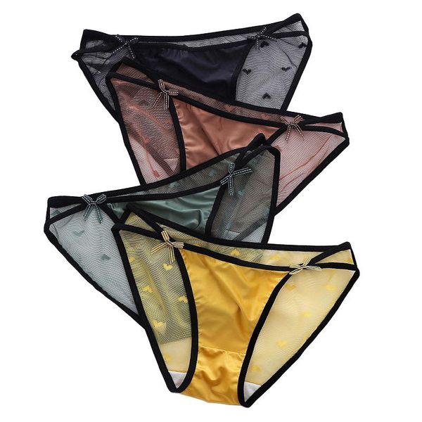 women's panties women underwear lace low-waist briefs female translucent elastic underpant bow knot mesh lingerie cotton crotch, Black;pink
women's panties women underwear lace low-waist briefs female translucent elastic underpant bow knot mesh lingerie cotton crotch, Black;pink