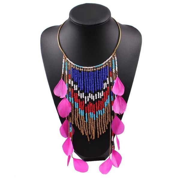 pendant necklaces arrival design fashion feather necklace brand bead choker chunky statement for women jewelry wholesale, Silver
pendant necklaces arrival design fashion feather necklace brand bead choker chunky statement for women jewelry wholesale, Silver