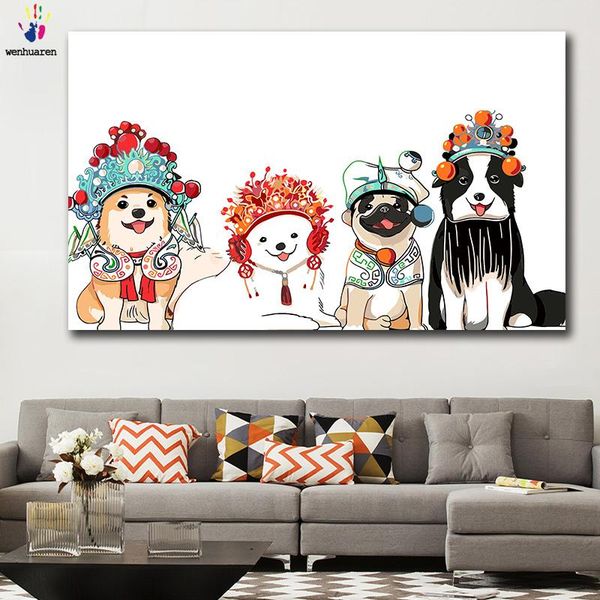 paintings diy colorings pictures by numbers with colors peking opera dog chinese style picture drawing painting framed home
paintings diy colorings pictures by numbers with colors peking opera dog chinese style picture drawing painting framed home