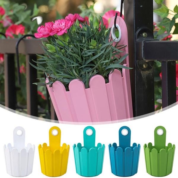 planters & pots 1 pc hanging flower home garden decoration outdoor indoor balcony bucket plant holder basket for wall decor
planters & pots 1 pc hanging flower home garden decoration outdoor indoor balcony bucket plant holder basket for wall decor