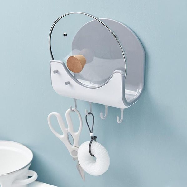 hooks & rails kitchen wall mount chopping board pot lid cover holder storage rack with
hooks & rails kitchen wall mount chopping board pot lid cover holder storage rack with
