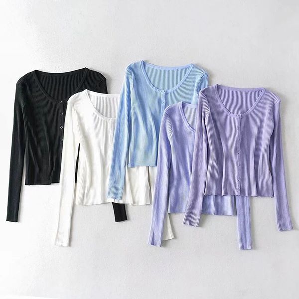 2021 retro striped line single-breasted buttons long sleeve sweater women french knitted tight cardigan slim cropped sweater, White;black
2021 retro striped line single-breasted buttons long sleeve sweater women french knitted tight cardigan slim cropped sweater, White;black