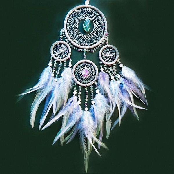 decorative objects & figurines miamor big dreamcatcher with natural stone home wall hanging decor accessories cafe bar wedding pendant amor0
decorative objects & figurines miamor big dreamcatcher with natural stone home wall hanging decor accessories cafe bar wedding pendant amor0