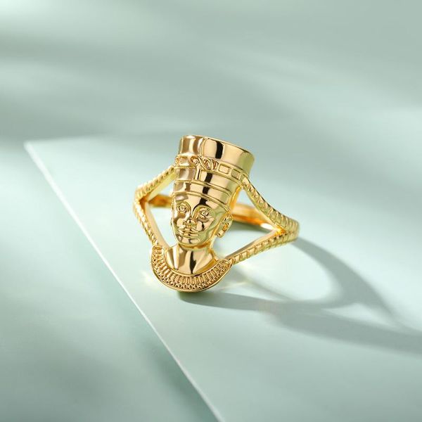 cluster rings gold nefertiti for women men egyptian jewelry black pride stainless steel african queen ring charm goddess africa, Golden;silver
cluster rings gold nefertiti for women men egyptian jewelry black pride stainless steel african queen ring charm goddess africa, Golden;silver