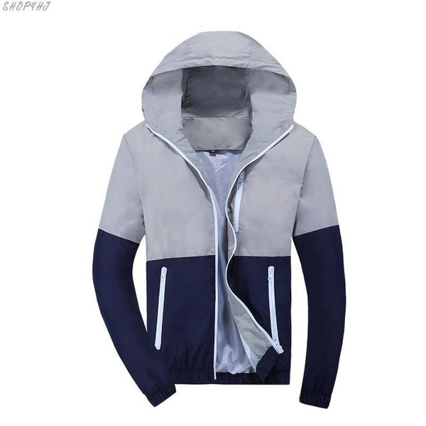 men's jackets fashion jacket hooded casual male coat thin men outwear windbreaker spring autumn, Black;brown
men's jackets fashion jacket hooded casual male coat thin men outwear windbreaker spring autumn, Black;brown