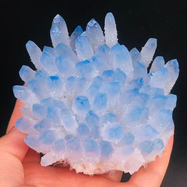 decorative objects & figurines rare natural blue crystal cluster mineral specimen wedding decoration reiki healing home deco
decorative objects & figurines rare natural blue crystal cluster mineral specimen wedding decoration reiki healing home deco