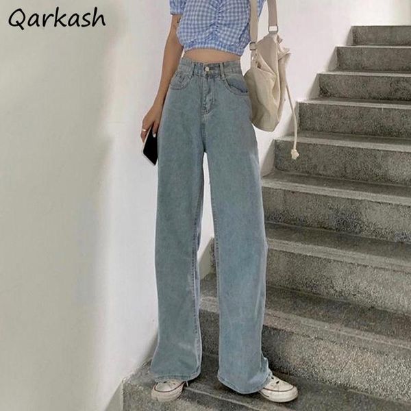 women's jeans women solid color full-length wide leg casual female denim fashion basic simple trousers student all-match retro boyfrien, Blue
women's jeans women solid color full-length wide leg casual female denim fashion basic simple trousers student all-match retro boyfrien, Blue