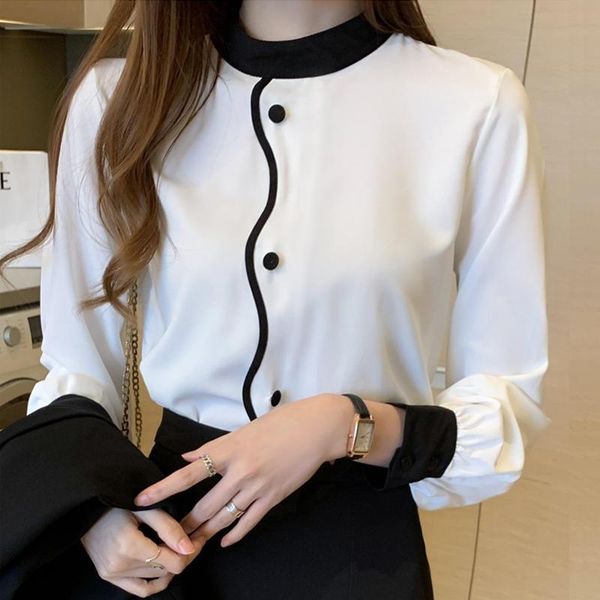 women's blouses & shirts autumn fashion chiffon blouse women clothes casual long sleeve ladies blusas mujer loose white femme q5054
women's blouses & shirts autumn fashion chiffon blouse women clothes casual long sleeve ladies blusas mujer loose white femme q5054