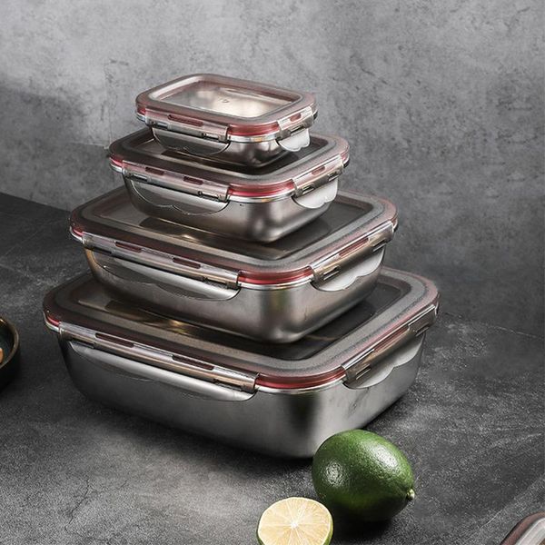 dinnerware sets stainless steel lunch box sealed fresh-keeping boxes office bento container
dinnerware sets stainless steel lunch box sealed fresh-keeping boxes office bento container