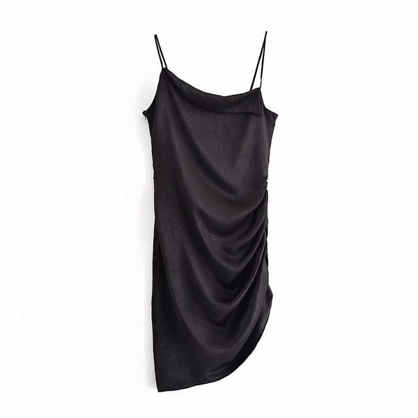 summer women asymmetric suspender dress elegant casual fashion chic lady woman short sling straps black dress 210709, Black;gray
summer women asymmetric suspender dress elegant casual fashion chic lady woman short sling straps black dress 210709, Black;gray