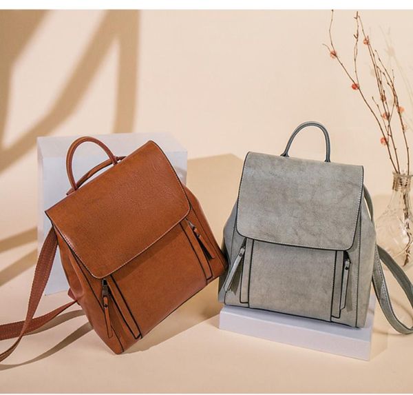 outdoor bags retro women backpack school for teenager girls leather large capacity mochila shoulder bag
outdoor bags retro women backpack school for teenager girls leather large capacity mochila shoulder bag