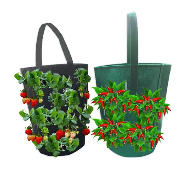 planters & pots felt garden growing bag hanging pepper strawberry non-woven bare root plant planting container decorative flower pot
planters & pots felt garden growing bag hanging pepper strawberry non-woven bare root plant planting container decorative flower pot
