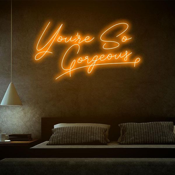 other event & party supplies "you are gorgeous" neon sign 12v acrylic decoration light decor bedroom custom wall art romance weddi
other event & party supplies "you are gorgeous" neon sign 12v acrylic decoration light decor bedroom custom wall art romance weddi