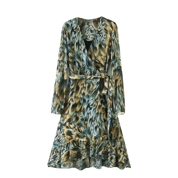 2021 new women dress tie-dye printed crossover v-neck sashes long sleeves dress elegant femme robe ropa mujer vestidos 210316, Black;gray
2021 new women dress tie-dye printed crossover v-neck sashes long sleeves dress elegant femme robe ropa mujer vestidos 210316, Black;gray