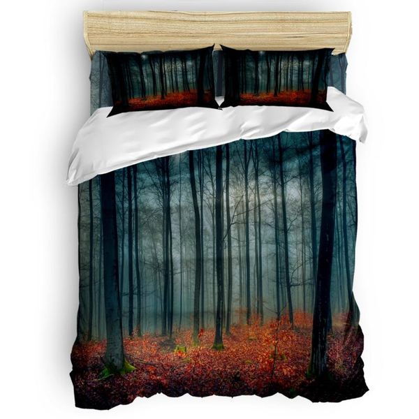 bedding sets evening forest duvet cover set warm and comfortable bedroom supplies comforter 2/3/4pcs