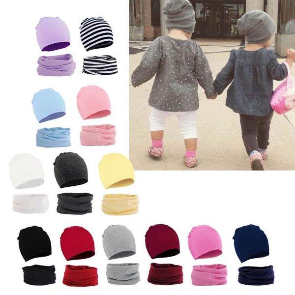 2pcs autumn winter warm baby hat scarf set solid color cap for boys girls cotton b2qd, Yellow
2pcs autumn winter warm baby hat scarf set solid color cap for boys girls cotton b2qd, Yellow