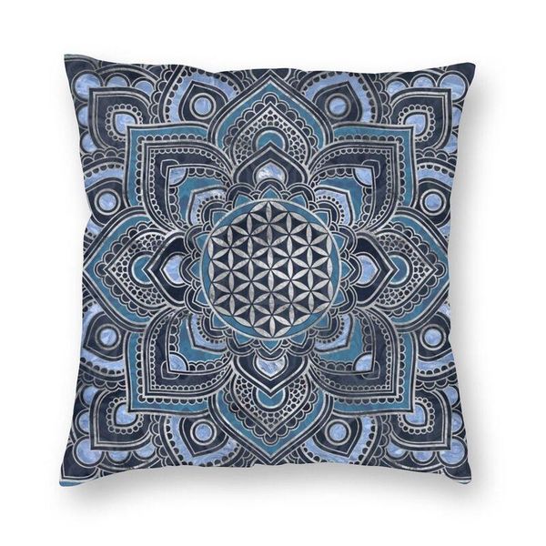 cushion/decorative pillow flower of life in lotus mandala cushion covers sofa decoration zen yoga meditation square throw case 40x40
cushion/decorative pillow flower of life in lotus mandala cushion covers sofa decoration zen yoga meditation square throw case 40x40
