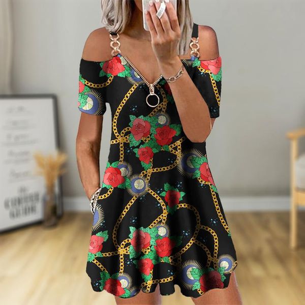 casual dresses elegant fashion chain printed mini dress for women 2021 streetwear loose strap zipper off shoulder a-line 5xl, Black;gray
casual dresses elegant fashion chain printed mini dress for women 2021 streetwear loose strap zipper off shoulder a-line 5xl, Black;gray