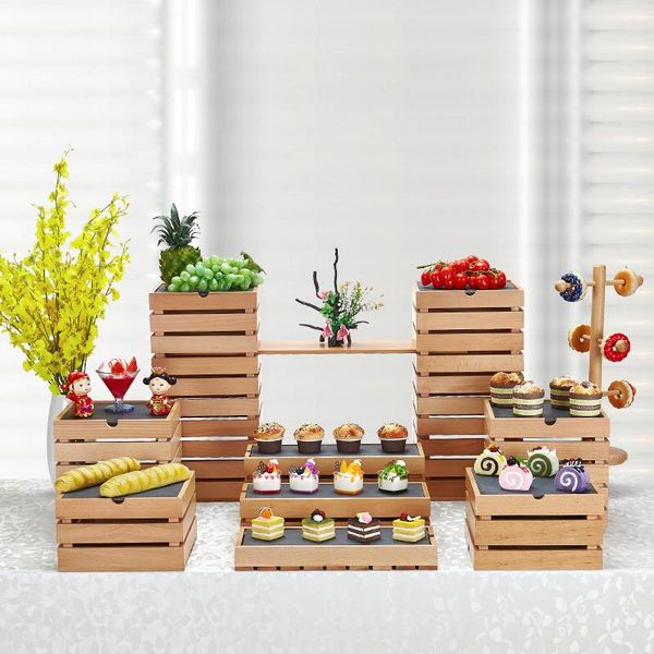 other bakeware cafeteria refreshments solid wood shelf sushi cakes and desserts table dinner stand for banquet tea conference cake plate
other bakeware cafeteria refreshments solid wood shelf sushi cakes and desserts table dinner stand for banquet tea conference cake plate