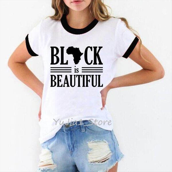 black is beautiful funny womens t shirt graphic tees african american girl magic femme melanin queen summer top, White
black is beautiful funny womens t shirt graphic tees african american girl magic femme melanin queen summer top, White