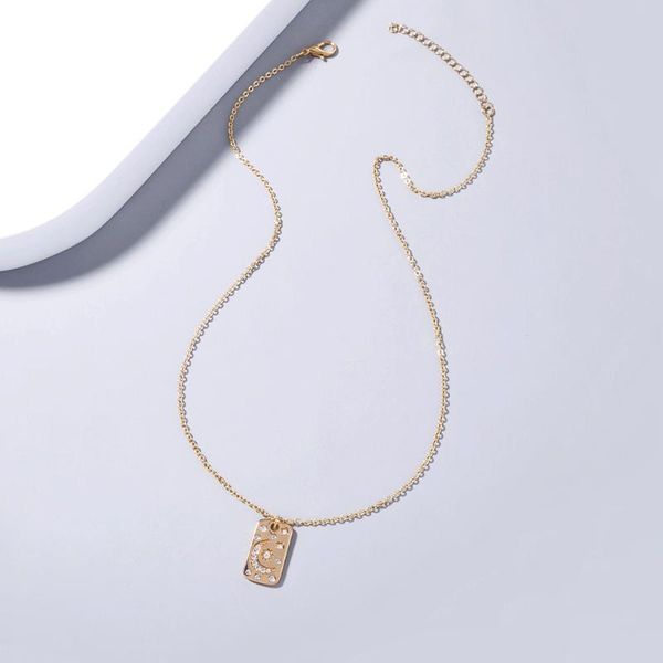 chains simple and versatile jewelry on the neck stars moon rectangular pendant necklaces for women ins style chain necklace, Silver
chains simple and versatile jewelry on the neck stars moon rectangular pendant necklaces for women ins style chain necklace, Silver