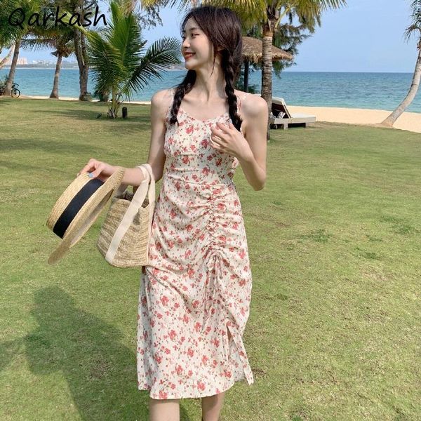 casual dresses dress women floral sweet beach-style cute slim drawstring pleated folds side-slit leisure summer breathable college chic, Black;gray
casual dresses dress women floral sweet beach-style cute slim drawstring pleated folds side-slit leisure summer breathable college chic, Black;gray
