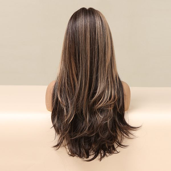 costume accessories easihair long wavy synthetic brown lace front wigs blonde highlight lace frontal natural hair wig for women heat resista, Silver
costume accessories easihair long wavy synthetic brown lace front wigs blonde highlight lace frontal natural hair wig for women heat resista, Silver
