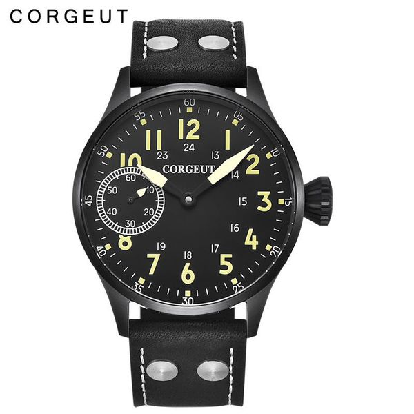wristwatches 2022 watch black case mechanical manual winding seagull movement fashion leather sports luminous men, Slivery;brown
wristwatches 2022 watch black case mechanical manual winding seagull movement fashion leather sports luminous men, Slivery;brown