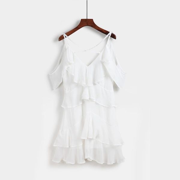 casual dresses summer stylish v-neck sleeves mini dress white chiffon for cute girls, Black;gray
casual dresses summer stylish v-neck sleeves mini dress white chiffon for cute girls, Black;gray