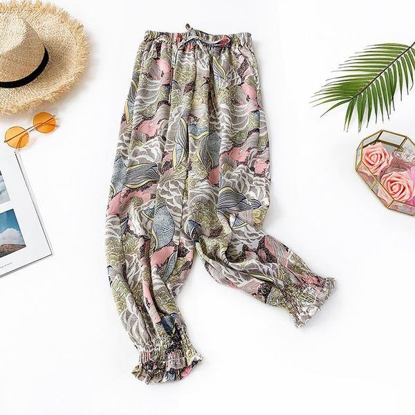 women's pants & capris summer casual loose flowers printed trousers 2021 women fashion drawstring harem female pencil, Black;white
women's pants & capris summer casual loose flowers printed trousers 2021 women fashion drawstring harem female pencil, Black;white