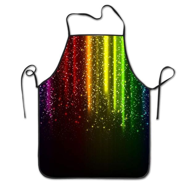 aprons rainbow glitter adjustable bib apron - washable cooking kitchen for chef
aprons rainbow glitter adjustable bib apron - washable cooking kitchen for chef
