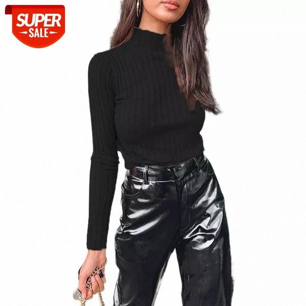 women's turtleneck long sleeve knitted t-shirts casual spring solid thin slim jumper wdc6325 #mu55, White
women's turtleneck long sleeve knitted t-shirts casual spring solid thin slim jumper wdc6325 #mu55, White