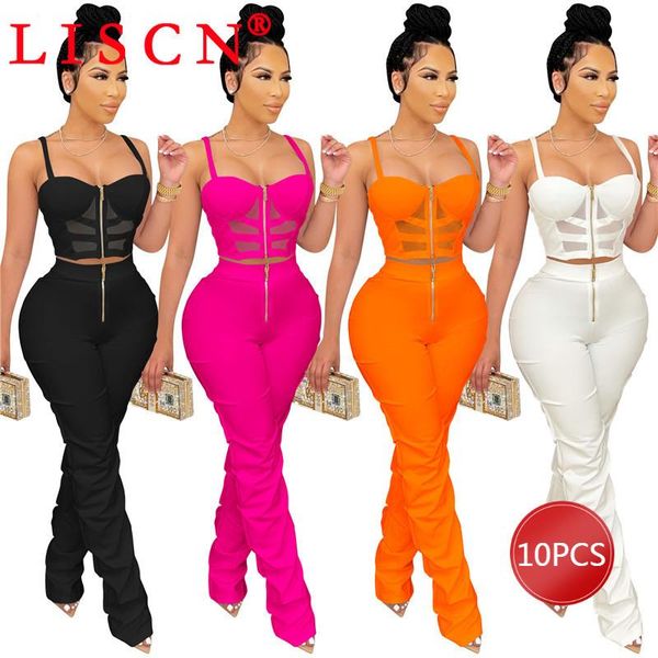women's two piece pants bulk items wholesale lots 2021 summer tracksuit set zipper corset pant sets solid color sleeveless k7197, White
women's two piece pants bulk items wholesale lots 2021 summer tracksuit set zipper corset pant sets solid color sleeveless k7197, White