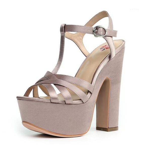 carpaton 15cm super high thick heels sandal for woman summer peep toe t-strap gladiator platform party dress shoes sandals1, Black
carpaton 15cm super high thick heels sandal for woman summer peep toe t-strap gladiator platform party dress shoes sandals1, Black