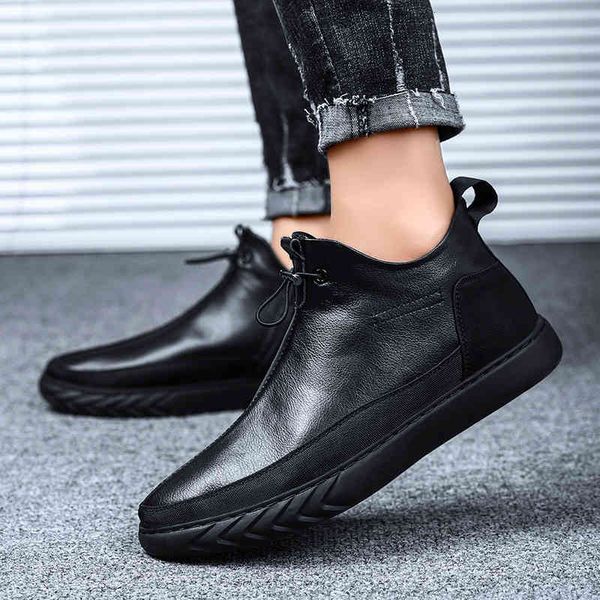 dress shoes 2021 fashion trend genuine leather business men breathable comfy casual flat footwrar male lightweight sneakers mm5t, Black
dress shoes 2021 fashion trend genuine leather business men breathable comfy casual flat footwrar male lightweight sneakers mm5t, Black