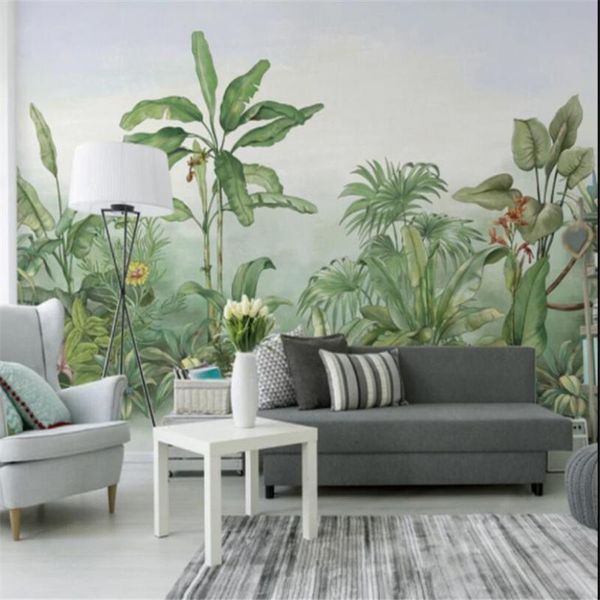 milofi custom 3d wallpaper mural nordic southeast asia hand-painted oil painting green tropical plant background wall decorative
milofi custom 3d wallpaper mural nordic southeast asia hand-painted oil painting green tropical plant background wall decorative