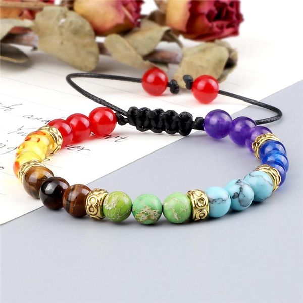 beaded, strands charm 7 chakra balance beaded warp bracelets healing yoga reiki prayer bead stones braided bangles adjustable jewelry for wo, Black
beaded, strands charm 7 chakra balance beaded warp bracelets healing yoga reiki prayer bead stones braided bangles adjustable jewelry for wo, Black