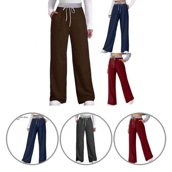 running pants fabulous women trousers wide leg soft casual lady, Black;blue 
running pants fabulous women trousers wide leg soft casual lady, Black;blue