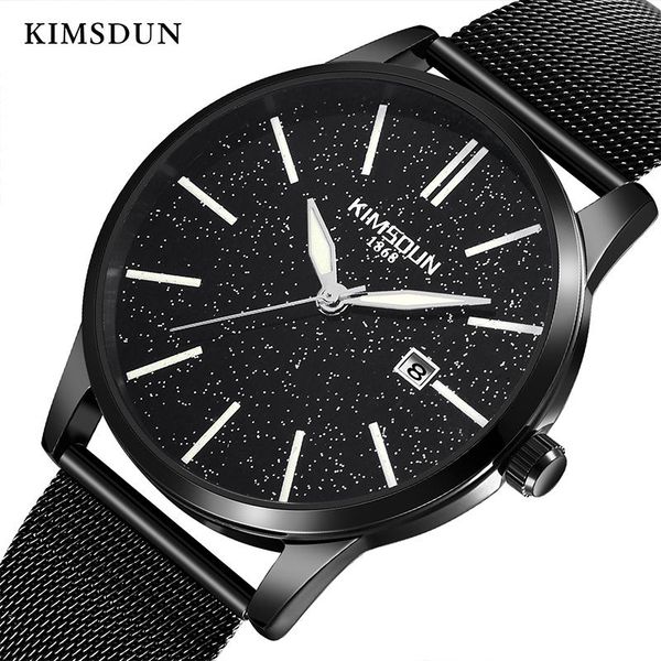 wristwatches kimsdun luxury fashion business trend automatic date stainless steel strap black men's quartz watch starry cool relogio wr, Slivery;brown
wristwatches kimsdun luxury fashion business trend automatic date stainless steel strap black men's quartz watch starry cool relogio wr, Slivery;brown