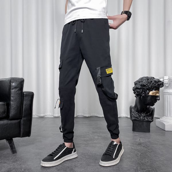 2021 men's summer cargo shaped thin side pockets joggers all game ankle casual length of men hare 34 pants 2nyw, Black
2021 men's summer cargo shaped thin side pockets joggers all game ankle casual length of men hare 34 pants 2nyw, Black
