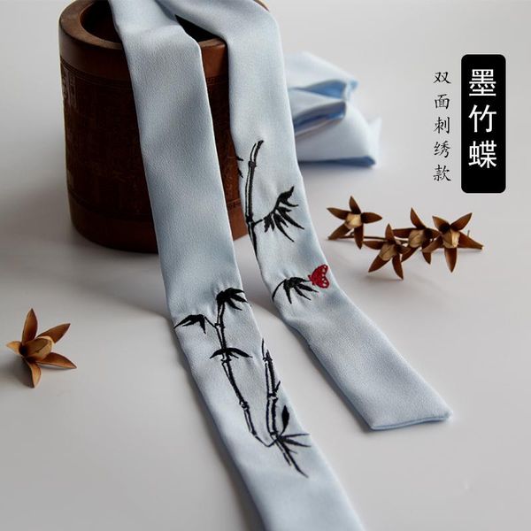 hair accessories vintage headband ancient chinese double-sided embroidery bamboo hanfu kimono ribbon for cosplay size:3.5*148cm
hair accessories vintage headband ancient chinese double-sided embroidery bamboo hanfu kimono ribbon for cosplay size:3.5*148cm