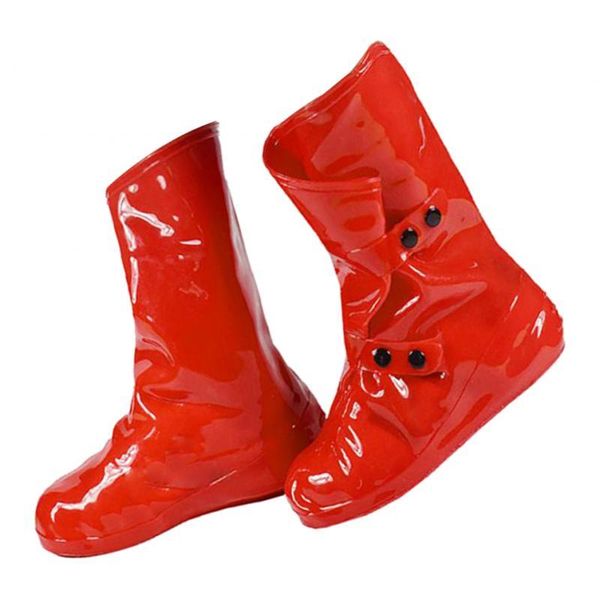 1 pair red foldable rain shoes boots covers overshoes galoshes travel waterproof shoe covers fashion rain boots, White;pink
1 pair red foldable rain shoes boots covers overshoes galoshes travel waterproof shoe covers fashion rain boots, White;pink